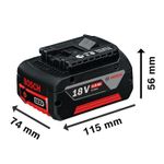 Kit-de-2-Baterias-de-Litio-18V-4.0Ah---Carregador-GAL-18V-40-Bosch