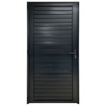 Porta-Laminada-Fechada-Aluminio-Preto-Direito-210x90cm