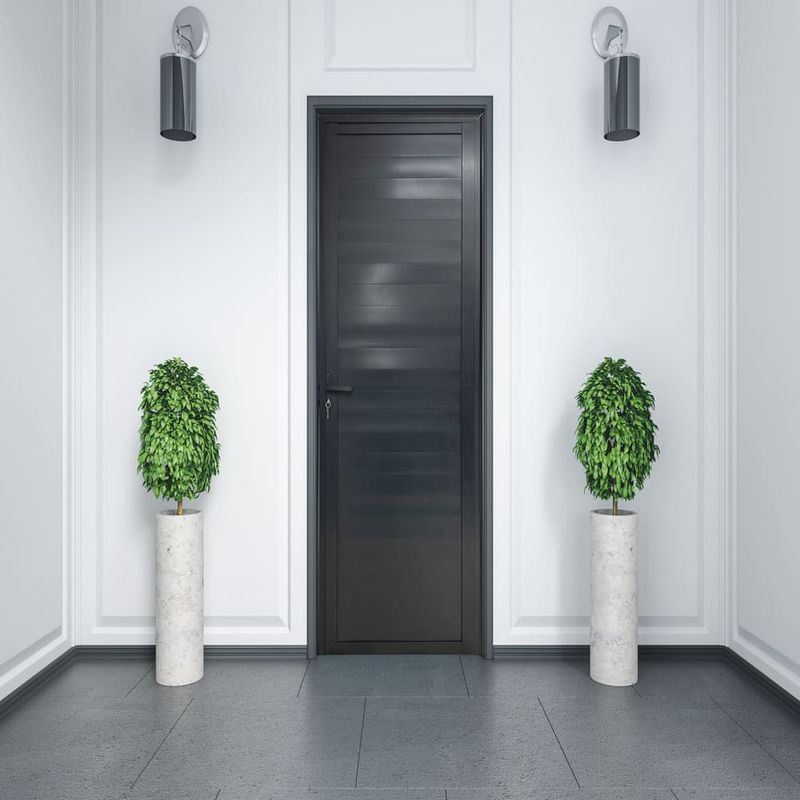 Porta-Laminada-Fechada-Aluminio-Preto-Direito-210x90cm