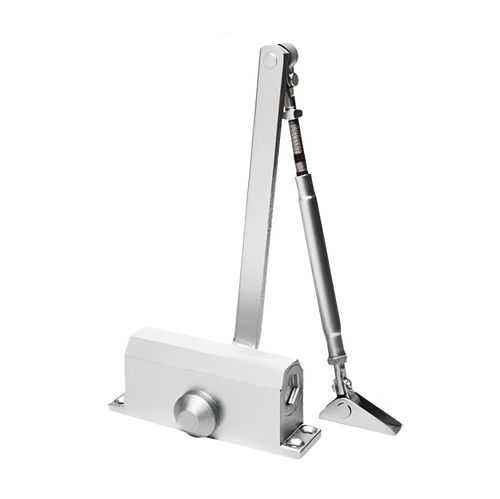 Mola Aérea para Porta 900mm Força 02 até 45Kg Prata