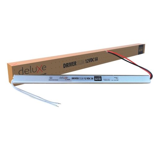 Driver Slim para Fita Led 72W 12V 6 Amperes Bivolt