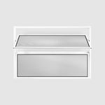 Janela-Basculante-Vidro-Boreal-Aluminio-Branco-40x60cm