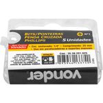 Bits-com-Ponta-Phillips-encaixe-de-1-4--PH1-25mm-c-5pcs-Vonder