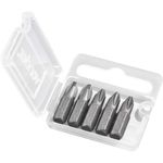 Bits-com-Ponta-Phillips-encaixe-de-1-4--PH2-25mm-c-5pcs-Vonder