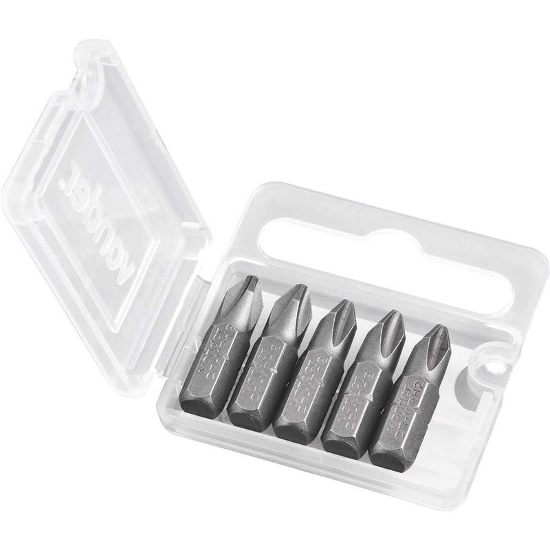 Bits-com-Ponta-Phillips-encaixe-de-1-4--PH2-25mm-c-5pcs-Vonder