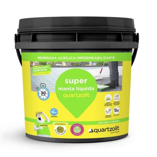 Super Manta Líquida Concreto Cinza 12kg