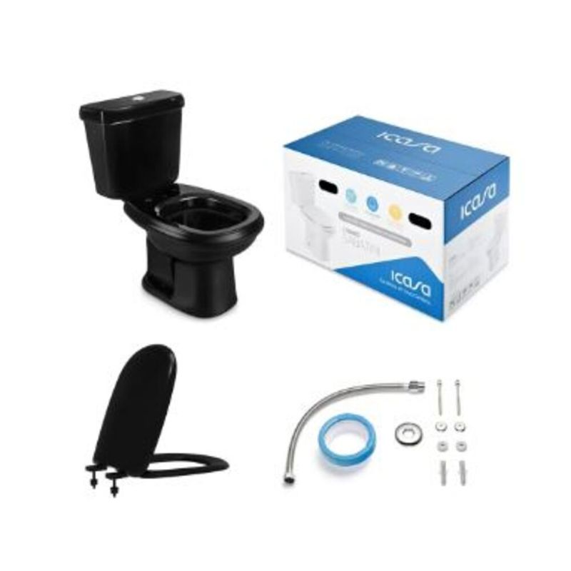 Kit-Vaso-Sanitario-com-Caixa-Acoplada-Sabatini-3-6L-Preto-Icasa