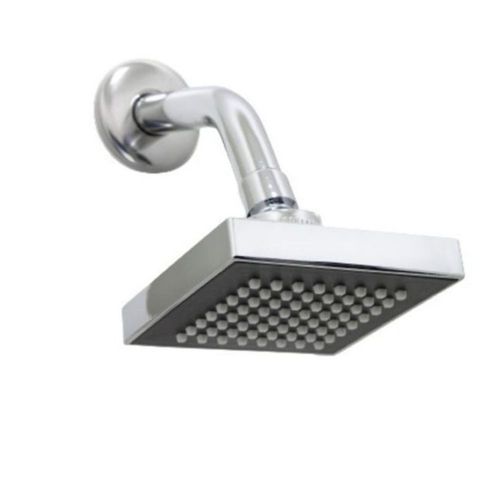 Chuveiro Quadrado Cromado Parede Rubi Soft Bognar