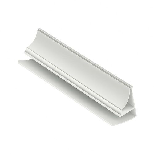Meia Cana para Forro de PVC Branco 6m