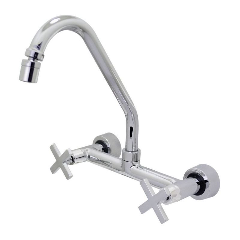 Misturador-para-Cozinha-Parede-1-4V-Cromado-3368-com-Articulador-DN15