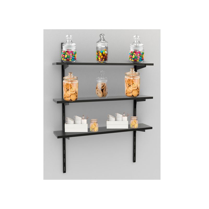 Prateleira-MDF-Preto-com-Suporte-Invisivel-80x20x15cm