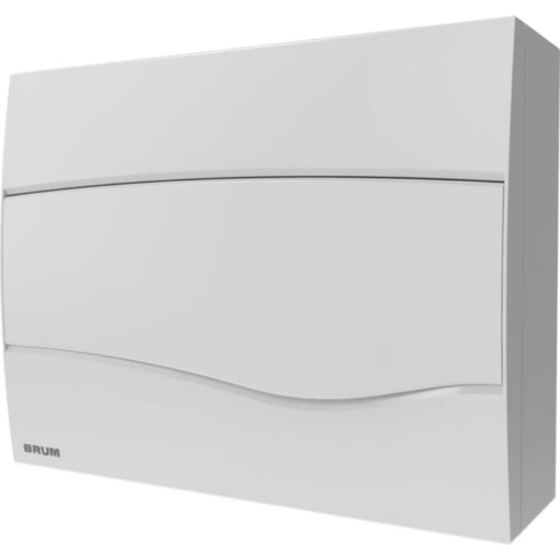 Quadro-PVC-Disjuntor-Sobrepor-sem-Barramento-para-12-Disj-Branco
