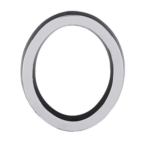 Número 0 Plástico Preto Cromado 4cm