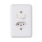 Conjunto-Interruptor-Paralelo-6A-250V-Tomada-10A-4x2-Branco-Stylus