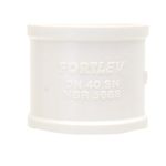 Luva-Simples-Esgoto-Serie-Normal-PVC-DN-40-Fortlev