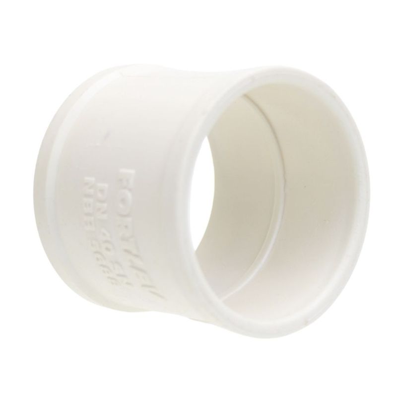 Luva-Simples-Esgoto-Serie-Normal-PVC-DN-40-Fortlev