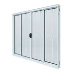 Janela-de-Correr-4-Folhas-com-Grade-Aluminio-Branco-120x200cm