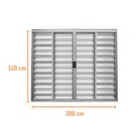 Veneziana-6-Folhas-sem-Grade-Aluminio-Brilhante-120x200cm