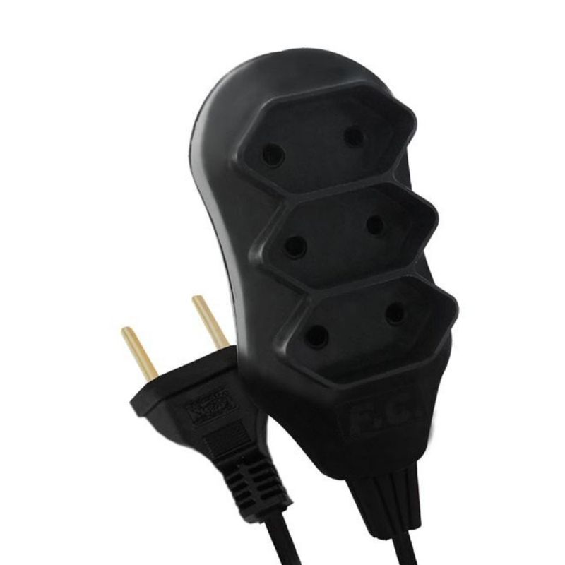 Extensao-com-3-Tomadas-de-2-Polos-10-Amperes-10-Metros-Preta