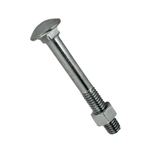 Parafuso Aço Zincado Francês Porca Sextavada UNC 5/16x4 100 peças