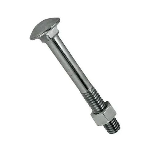 Parafuso Aço Zincado Francês Porca Sextavada UNC 5/16x8 100 peças