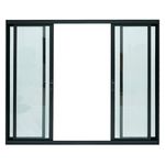 Janela-de-Correr-4-Folhas-sem-Grade-Aluminio-Preto-100x120cm