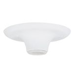 Plafonier-Plastico-Redondo-Taschibra-Soquete-Porcelana-1xE27-Branco