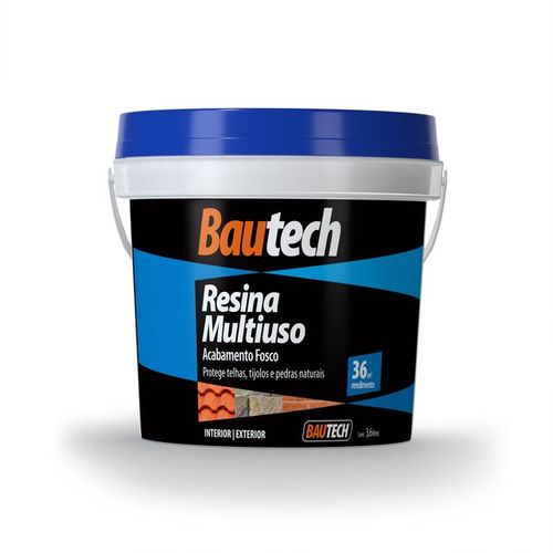 Resina Acrílica Multiuso Fosco Incolor 3,6L Bautech