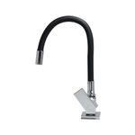 Torneira-para-Cozinha-Mesa-1-4V-Bica-Alta-Preto-Cromado-Flexivel