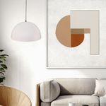 Pendente-Meia-Bola-em-Aluminio-Branco-para-1-Lampada-E27