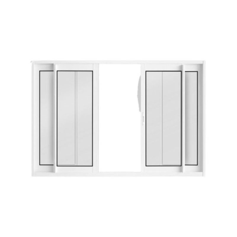 Janela-de-Correr-4-Folhas-sem-Grade-Aluminio-Branco-100x150cm