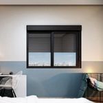 Janela-Persiana-2-Folhas-Aluminio-Preto-120x150cm