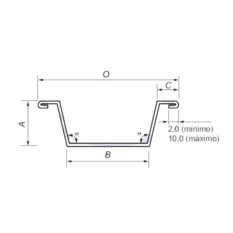 Perfil-para-Forro-Canaleta-Aco-Galvanizado-70x20mm-3m-Multiperfil