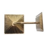 Arandela-L-2-B-Colonial-Quadrada-em-Aco-Fosfatizado-Ouro-Velho-1XE27