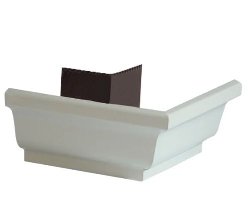 Esquadro Externo Alumínio 90° Branco 13cm BellaCalha