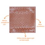 Piso Classic City Retificado Acetinado Cinza 53x53cm 2,53m2