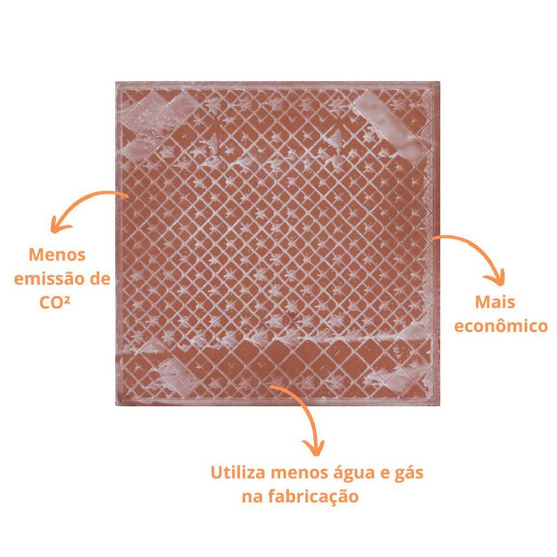 Piso Classic City Retificado Acetinado Cinza 53x53cm 2,53m2