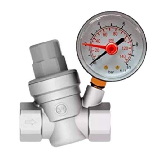 Regulador de Pressão com Manômetro Integrado 3/4" Censi