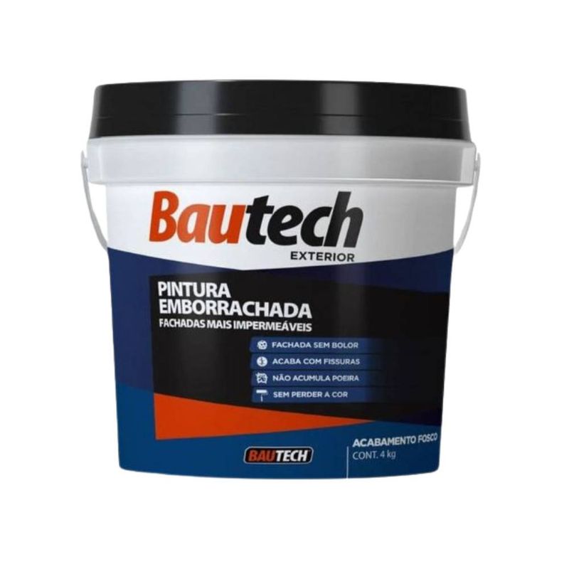 Tinta-Acrilica-Fosco-Emborrachada-Preta-4Kg-Bautech