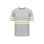 Camiseta-Poliester-Cinza-Manga-Curta-Refletiva-Tam-G-Amalfis