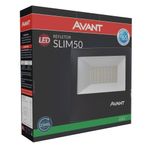 Refletor-de-LED-Slim-50W-IP66-Luz-Verde