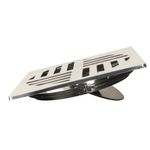 Grelha-Quadrada-Fecho-Automatico-ABS-Cromada-10cm-DN100-Estrela