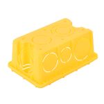 Caixinha-de-Embutir-4x2-PVC-Amarela-Tramontina