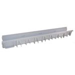 Canal-para-Grelha-Polipropileno-Evolution-Cinza-5x9cm-Odem