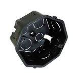 Caixinha-Octogonal-para-Teto-PEAD-4x4-Fundo-Movel-Preta-Mondiale