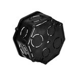 Caixinha-Octogonal-para-Teto-PEAD-4x4-Fundo-Movel-Preta-Mondiale