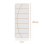 Folha-de-Porta-Frisada-Melaminica-Colmeia-Neblina-Branco-210x70cm