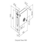 Trava-de-Seguranca-Roseta-Quadrada-Tetra-Chave-1500-Cromado