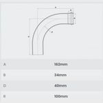 Curva-90-Longa-Esgoto-Serie-Normal-PVC-DN-40-Fortlev