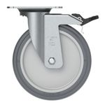 Rodizio-Giratorio-com-Freio-Termoplastico-150mm-85Kg